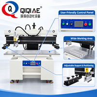 Machine de sérigraphie semi-automatique pour pâte à souder PCB avec table de travail de 1,6 m pour ligne SMT et impression de pochoirs