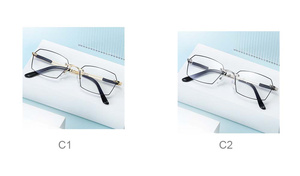 Venta al por mayor hombres mujeres leer cristal cuadrado <span class=keywords><strong>Anti</strong></span> luz azul bloqueo hombre gafas de lectura colores personalizados - Product Image 5