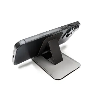 New Product smartphone accessories Adjustable Folding Mobile Phone Stand Magnetic Card Holder Wallet for iPhone