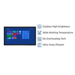 จอแสดงผลความสว่างสูงขนาด 18.5 นิ้ว 1366x768 HDMI 1000nits IPS TFT LCD สำหรับหน้าจอประชาสัมพันธ์อิเล็กทรอนิกส์ ฯลฯ - Product Image 2