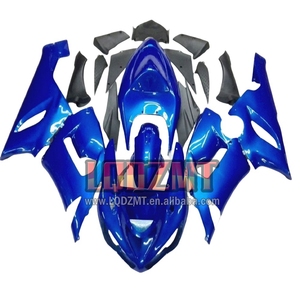 Cuerpo de inyección para <span class=keywords><strong>KAWASAKI</strong></span> NINJA ZX636 <span class=keywords><strong>636</strong></span> 6, 600CC <span class=keywords><strong>ZX6R</strong></span> 05 06, azul brillante 40LQ.10 ZX600 ZX 6R <span class=keywords><strong>2005</strong></span> 6 R, Carenado, 2006, - Product Image 1