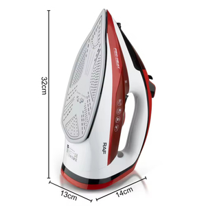 Plancha de Vapor Eléctrica de Diseño Innovador con Placa de Cerámica y Pulverizador de Agua, 2600W, Automática y Portátil para Planchar Ropa - Product Image 4