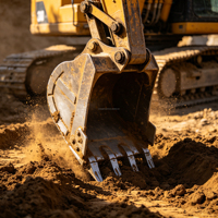Bucket Excavator Berkualitas Tinggi 0.95m³ Rakitan Bucket (0.95)SY215C.3.4H Bucket Tanah Tahan Lama untuk Excavator 20 Ton