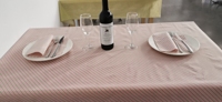 Tapis de Table jetable en lot de pièces, nappe en papier imprimé, Protection de l'environnement, bon marché