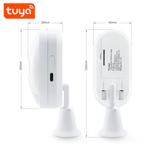 Détecteur de mouvement intelligent Tuya WiFi PIR, alarme sonore 80 dB, lumière, immunité aux animaux domestiques, capteur de mouvement, contrô<span class=keywords><strong>le</strong></span> par application PST-CT20W - Product Image 6