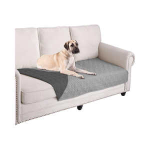 ZJH Modern Solid Waterproof Eco-friendly <strong>Dog</strong> <strong>Bed</strong> Cover Pet <strong>Blanket</strong> for Furniture Couch Sofa Reversible All Seasons - Product Image 1