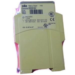 Pilz Safety <b>Relay</b> S1IM 24VDC 5.0A <b>Relay</b> Output Normally Closed Industrial Use - Product Image 1