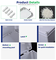 Cache-prises universels en PVC pour boîte de jonction, protection enfant, isolants, ignifuges, anti-choc, verrouillables
