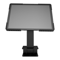 Support de tablette de bureau 7''-13'' Rotation à 360 degrés Inclinaison à 180 degrés Construction métallique Gestion des câbles intégrée VESA