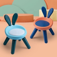 Chaise haute pour bébé de haute qualité, chaise portable en plastique pour tout-petits, petite chaise