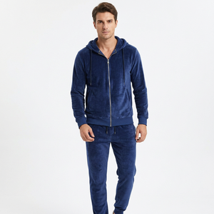 Ensemble de survêtement en velours polaire Juicy Couture, coupe ajustée, 2 pièces, luxe, logo personnalisé, unisexe, éco-responsable, grandes tailles - Product Image 6