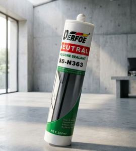 Scellant en silicone pour verre Defore, haute résistance aux intempéries, adhésif à durcissement neutre pour la construction - Product Image 3