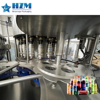 Machine automatique de boissons gazeuses Ligne de production de boissons gazeuses gazeuses pour les boissons gazeuses au gaz CO2