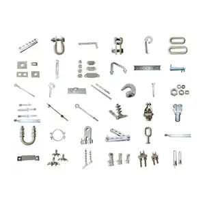 Otros accesorios Abrazadera de alivio de tensión de cable de tensión de perno de ajuste de energía eléctrica aérea