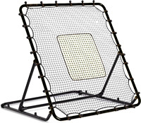 Filet de rebond 4 x 4,5 m pour baseball et softball, filet de baseball, filet de lancer de baseball, cage de frappe pour baseball