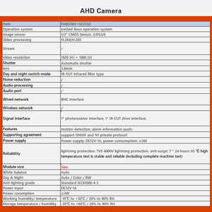 Hệ thống camera an ninh CCTV hỗ trợ tầm nhìn ban đêm 5MP, bộ kit camera giám sát AHD, hệ thống camera an ninh gia đình CCTV - Product Image 6