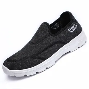 JSY1912 Mens Slip On Loafers Knit Platte Bootschoenen Groothandel Mannelijke Sneakers Snickers Schoenen Voor Mannen Mannen Mode Sneakers