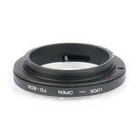 Canon FD Lenslerini Canon EF EOS Mount'a Dönüştürmek İçin FD-EOS Halka Adaptörü, EOS 450D 5D 550D 500D 600D 700D 5D3 5D4 6D ile uyumlu