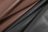 Rouleau de tissu en similicuir PU synthétique pour vêtements, 0,65 mm, 50 % PU 50 % coton, toucher doux, vente en gros