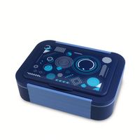 Boîte à lunch isotherme rectangulaire sculptée en PP de 1180 ml pour enfants, micro-ondable, pour aliments chauds - Vente en gros de qualité supérieure