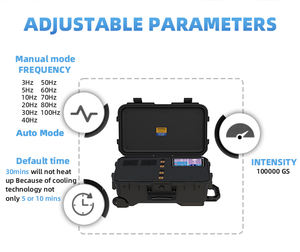 Scalet Pemf Physio magnet terapi mesin Loop tipe berdiri ditargetkan perangkat rehabilitasi fisik dengan Loop Terapi magnetik - Product Image 6