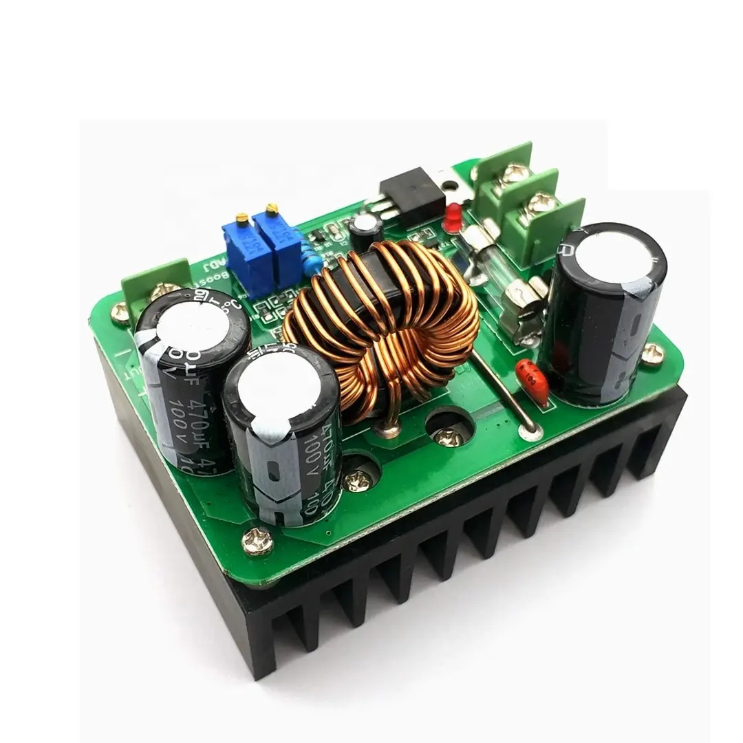 600W DC-DC step up Boost Module Solar Notebook Power 10v-60V to 12v-80V High Power supply converter Booster board