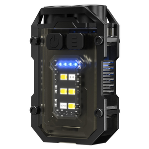 Linterna recargable USB superbrillante, linterna portátil para acampar con imán trasero y luz COB lateral, linterna de mano de emergencia - Product Image 6