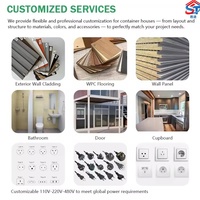Casa Prefabricada de Bajo Costo, Casa Modular, Dormitorios para Empleados, Oficinas, Se Aceptan Pedidos Personalizados OEM/ODM