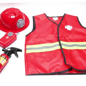 Costumi per bambini 3 in 1 con accessori medico ingegnere vigile del fuoco soldato chirurgo ufficiale di <span class=keywords><strong>polizia</strong></span> vestire le uniformi - Product Image 6