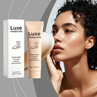 Fond de teint liquide AMZ longue tenue, adaptatif à la température, teintes profondes naturelles, léger, changeant de couleur, logo personnalisé, ODM, en gros