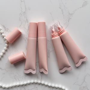 <span class=keywords><strong>Tube</strong></span> Lip Gloss Mewah Warna Nude <span class=keywords><strong>Pink</strong></span>, Kemasan Lip Balm, Wadah Kosmetik untuk Kustomisasi - Product Image 4