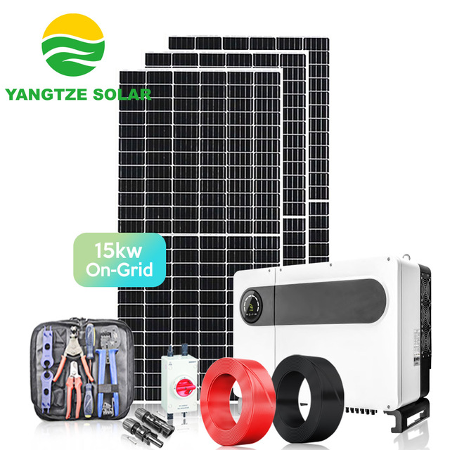 15kw on Grid Hybrid Solar Panel System Inverter Panel 15 kw Hydro Power Plant Cost Per Mw