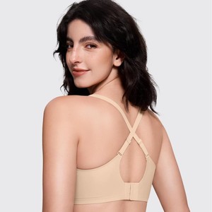 <span class=keywords><strong>Reggiseno</strong></span> OEM Senza Cuciture con Scollo Profondo a V, Push-up Senza Ferretto, <span class=keywords><strong>Super</strong></span> Traspirante, Taglio Laser per Donne - Product Image 3
