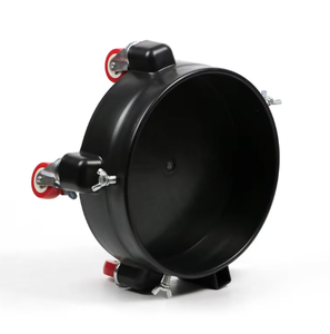 Cubo de lavado de coches rodante extraíble Dolly Remolque Rueda giratoria Cubo de lavado de coches Dolly - Product Image 6