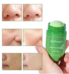 Thé vert méridian, étiquette privée, nettoyage en profondeur, hydratant, rétrécissement des Pores, contrôle du sébum, boue rotative, masque facial, en argile, 500g - Product Image 4
