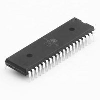 Microcontrôleur IC AT89C55WD-24PU d'origine, 8 bits, 24 MHz, 20 Ko (20K x 8) FLASH, 40-PDIP AT89C55WD