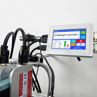 2024 nueva impresora de inyección de tinta térmica TIJ inteligente digital en línea máquina de codificación de inyección de tinta impresora de código de fecha de caducidad para botella de plástico