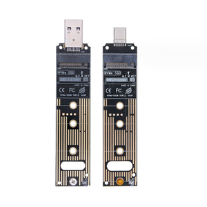 Nvme SSD Ke USB3.1 kartu adaptor kotak hard disk nirkabel tipe-a In-line <span class=keywords><strong>M</strong></span>.<span class=keywords><strong>2</strong></span> ekspansi Port - Product Image 1