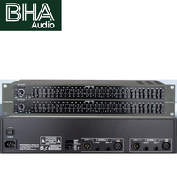 Ecualizador Gráfico Dual de 31 Bandas BHA 23 2U para Montaje en Rack, Procesador de Audio Profesional para Escenario, Reducción de Ruido, Procesamiento de Sonido