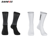 Chaussettes de sport pour cyclistes Darevie Custom Road Bike, respirantes, pour hommes.