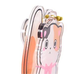 Llavero de Plástico Acrílico Personalizado con Diseño de Gatito que Mueve la Cola, con Música, Impresión UV, Colgante de Moda para Bolsos, Souvenir - Product Image 4