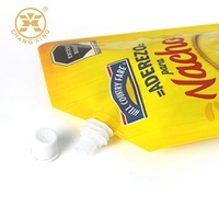Pochette de bec verseur en plastique de qualité alimentaire, 250ml/750ml, pour Ketchup Sauce Mayonnaise