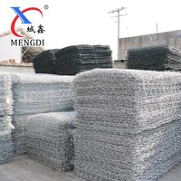 Panier gabion 2x1x1 mètre de haute qualité pour mur de soutènement en pierre, protection des rives des rivières et des plages, prix compétitif