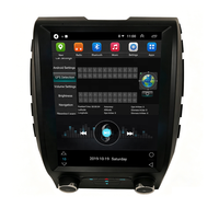 Lecteur multimédia vertical Android 13 Tesla de 10,4 pouces pour Ford Edge 2015, CarPlay sans fil, navigation GPS, WiFi, vidéo automobile