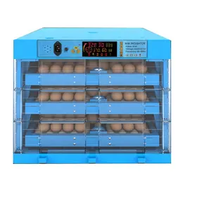 Hatcher Peralatan Peternakan Incubateurs Otomatis 200 256Pcs 4 Tingkat Ayam Industri Ostrich Egg Incubator