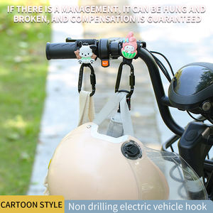 Crochets de poussette réglables en cuir PU pour meubles d'extérieur pour landau sac à couches et pièces de vélo électrique pour achats en plein air - Product Image 6