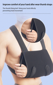 Soporte de Neopreno Transpirable para Brazo y <span class=keywords><strong>Hombro</strong></span> Aofit Medical, Inmovilizador de Codo para Brazos Rotos, Fracturados, Lesiones y Esguinces - Product Image 5