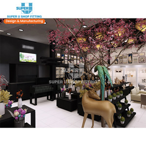 Tùy Chỉnh Cửa Hàng Quà Tặng Hiển Thị Nội Thất Cửa Hàng Thiết Kế Bố Trí Memorabilia Hiển Thị Trường Hợp Tầng Kế Hoạch 3D Cửa Hàng Quà Tặng Hiển Thị Ý Tưởng - Product Image 3