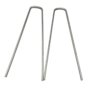 <span class=keywords><strong>Agrafe</strong></span> à ongles en forme de U moderne de 6 pouces pour paysage <span class=keywords><strong>agrafe</strong></span> à <span class=keywords><strong>gazon</strong></span> galvanisée trempée à chaud pour fournitures de jardin - Product Image 3