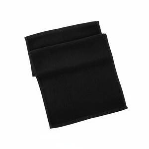 Vente en gros en usine 100% serviettes de sport à capuche en coton de couleur unie avec logo personnalisé et motif de sport à fonction magnétique - Product Image 1